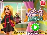 Blonde princess fall trends